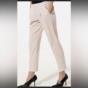 Babaton light blush pink dress pants